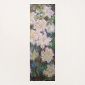 Claude Monet - White Clematis Yogamat (Achterkant)