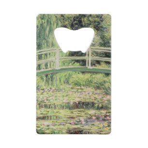 Claude Monet   White Nenuphars, 1899 Creditkaart Flessenopener