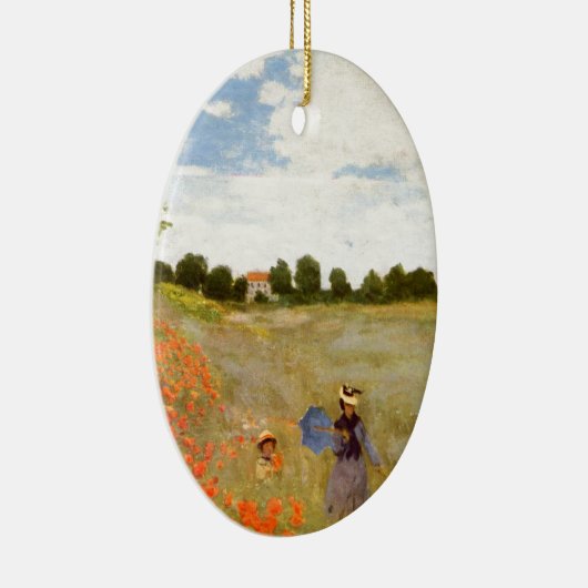 Claude Monet // Wild Poppies Keramisch Ornament (Rechts)