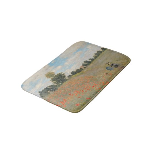 Claude Monet | Wilde papaver nabij Argenteuil Badmat (Gekanteld)