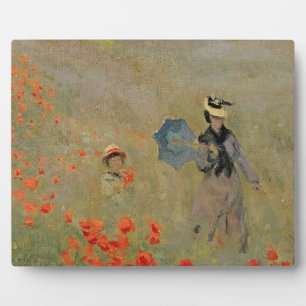 Claude Monet   Wilde papaver nabij Argenteuil Fotoplaat