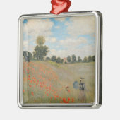 Claude Monet | Wilde papaver nabij Argenteuil Metalen Ornament (Links)