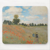 Claude Monet | Wilde papaver nabij Argenteuil Muismat (Voorkant)