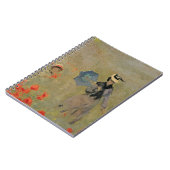 Claude Monet | Wilde papaver nabij Argenteuil Notitieboek (Linkerzijde)