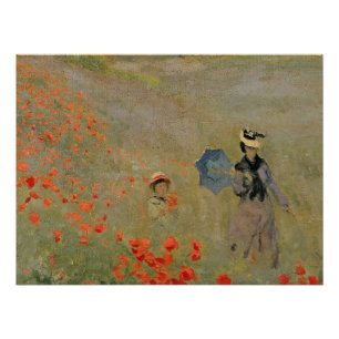 Claude Monet   Wilde papaver nabij Argenteuil Poster