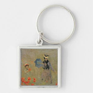 Claude Monet   Wilde papaver nabij Argenteuil Sleutelhanger