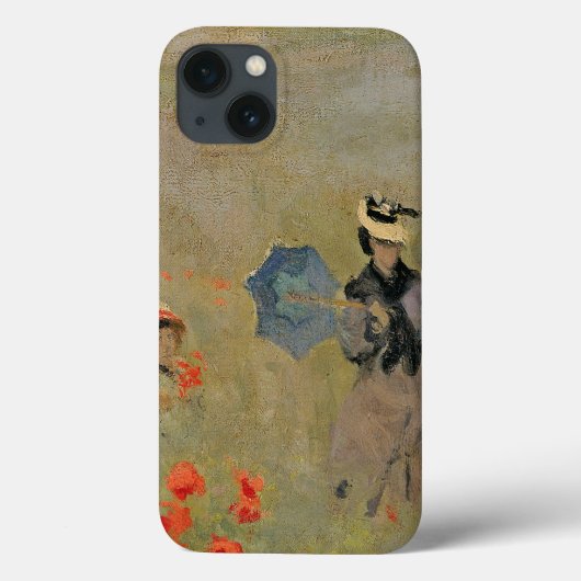 Claude Monet | Wilde Papavers, dichtbij Argenteuil Case-Mate iPhone Case (Achterkant)