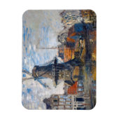 Claude Monet - Windmill, Amsterdam Magneet (Verticaal)