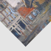 Claude Monet - Windmill, Amsterdam Tissuepapier (Detail)