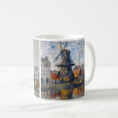 Claude Monet - Windmolen, Amsterdam Koffiemok (Voorkant rechts)