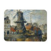 Claude Monet - Windmolen op de Onafhankelijke Mone Magneet (Horizontaal)