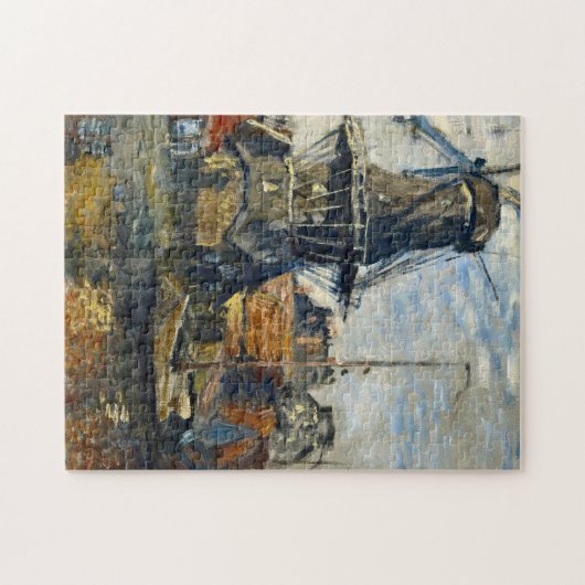 Claude Monet - Windmolen op de plaats van bestemmi Legpuzzel (Horizontaal)
