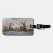 Claude Monet - Windmolens bij Zaandam Bagagelabel (Voorkant horizontaal)