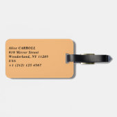 Claude Monet - Windmolens bij Zaandam Bagagelabel (Achterkant horizontaal)