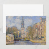 Claude Monet - Windmolens bij Zaandam Bedankkaart (Voorkant / Achterkant)