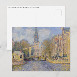 Claude Monet - Windmolens bij Zaandam Briefkaart
