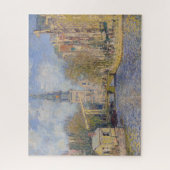 Claude Monet - Windmolens bij Zaandam Legpuzzel (Verticaal)