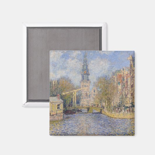 Claude Monet - Windmolens bij Zaandam Magneet (Voorkant / Achterkant)