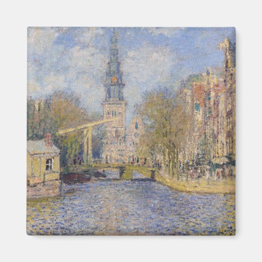 Claude Monet - Windmolens bij Zaandam Magneet (Voorkant)