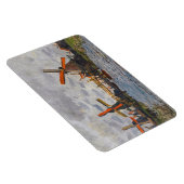 Claude Monet - Windmolens bij Zaandam Magneet (Rechterzijde)