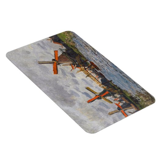 Claude Monet - Windmolens bij Zaandam Magneet (Rechterzijde)