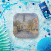 Claude Monet - Windmolens bij Zaandam Papieren Bordje (Feest)