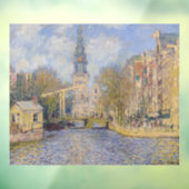 Claude Monet - Windmolens bij Zaandam Raamsticker (Vel 3)