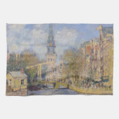 Claude Monet - Windmolens bij Zaandam Theedoek (Horizontaal)