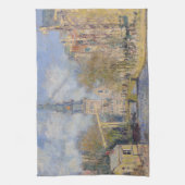Claude Monet - Windmolens bij Zaandam Theedoek (Verticaal)