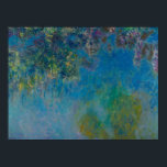 Claude Monet Wisteria Fine Art Floral GalleryHD Poster<br><div class="desc">Claude Monet. Wisteria. c. 1925. Olie op canvas. Kunst origineel schilderij van de beroemde Franse impressionistische kunstenaar Claude Monet.</div>