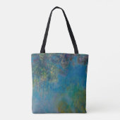 Claude Monet Wisteria Fine Art Floral GalleryHD Tote Bag (Achterkant)