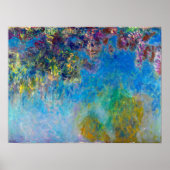 Claude Monet Wisteria Poster (Voorkant)