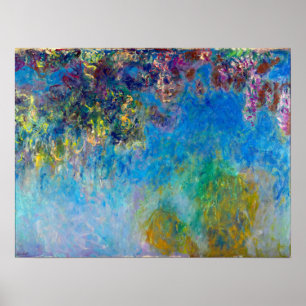 Claude Monet Wisteria Poster