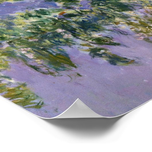 Claude Monet - Wisteria Poster (Hoek)