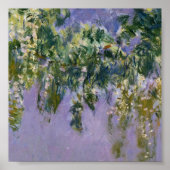 Claude Monet - Wisteria Poster (Voorkant)