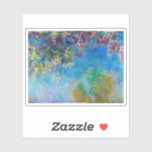 Claude Monet Wisteria Sticker<br><div class="desc">Claude Monet Wisteria</div>