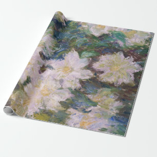 Claude Monet - Witte Clematis Cadeaupapier