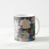 Claude Monet - Witte Clematis Koffiemok (Voorkant rechts)