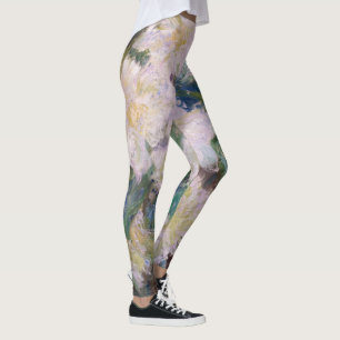 Claude Monet - Witte Clematis Leggings
