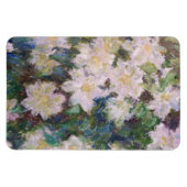 Claude Monet - Witte Clematis Magneet (Horizontaal)