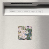 Claude Monet - Witte Clematis Magneet (Insitu (Vaatwasser))