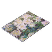 Claude Monet - Witte Clematis Notitieboek (Linkerzijde)