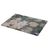 Claude Monet - Witte Clematis Snijplank (Hoek)