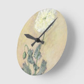 Claude Monet | Witte papaver, 1883 Ronde Klok (Hoek)