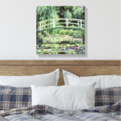 Claude Monet | Witte waterlionen, 1899 Canvas Afdruk (Insitu (Slaapkamer))