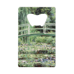 Claude Monet   Witte waterlionen, 1899 Creditkaart Flessenopener