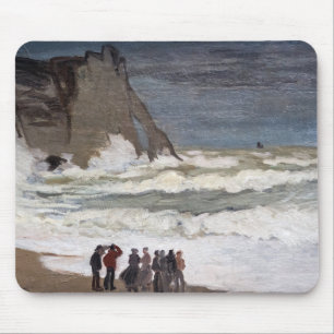 Claude Monet - Woeste zee bij Etretat Muismat