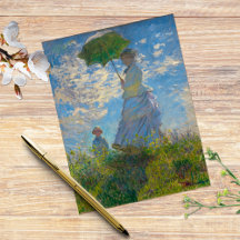 Claude Monet Woman met een parasol