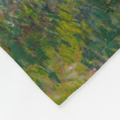 Claude Monet Woman met een parasol Fleece Deken (Hoek)
