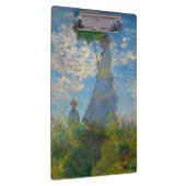 Claude Monet Woman met een parasol Klembord (Rechts)